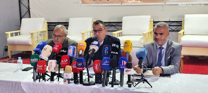 2ème édition Forum des Oasis et des Gorges Le CPT de Tinghir organise une conférence de presse Et présente le programme du Forum