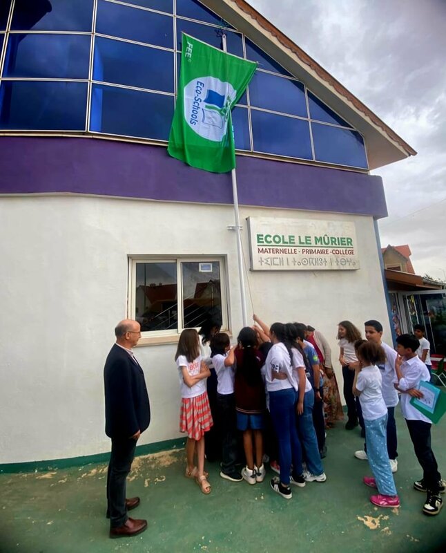 Le  « Pavillon Vert » a été hissé, jeudi dernier à Ifrane, à l’école le Mûrier