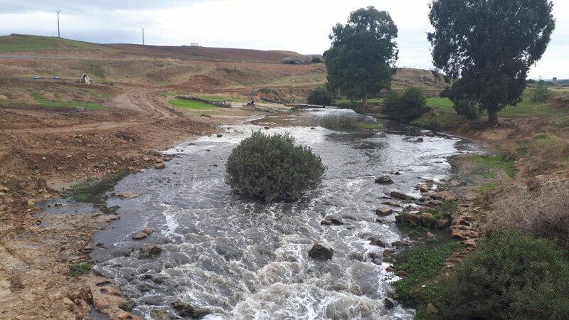 LES HUILERIES DE FES ET MEKNES POLLUENT OUED RDEM PAR LEURS REJETS DE MARJINE