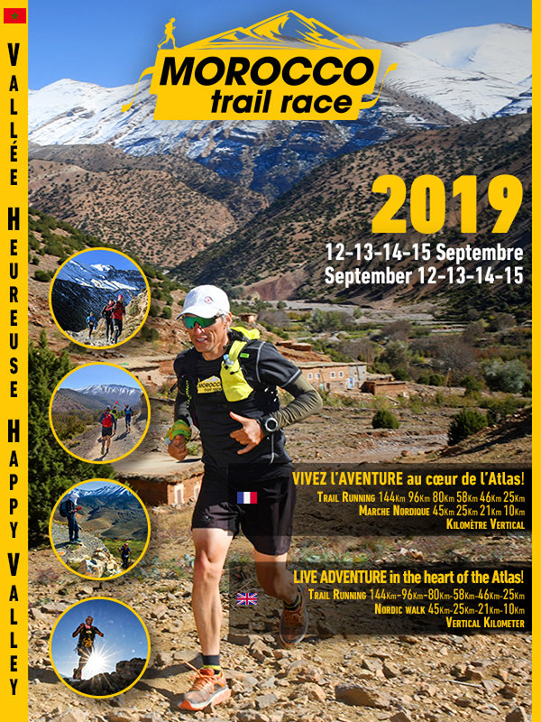 La Vallée Heureuse d’Ait Bouguemmaz Au Rendez-vous avec La 5ème édition du Morocco Trail Race « La fête du sport Outdoor »
