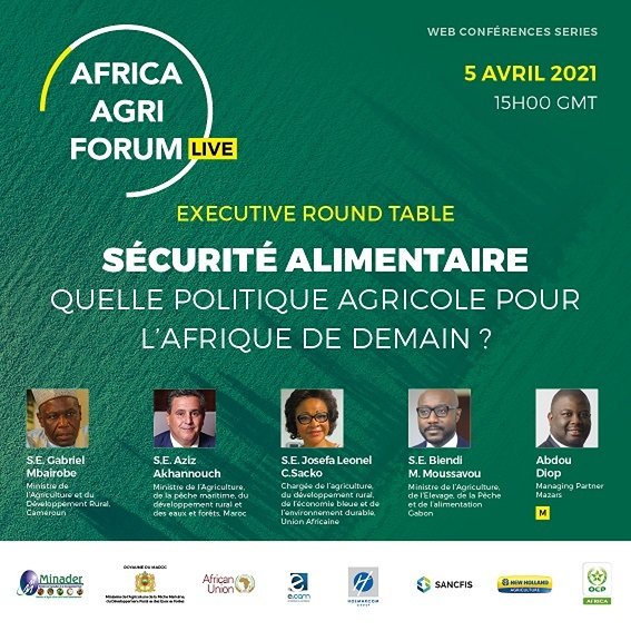 AGRICULTURE EN AFRIQUE : «Sécurité alimentaire : Quelle politique agricole pour l’Afrique de demain?»,