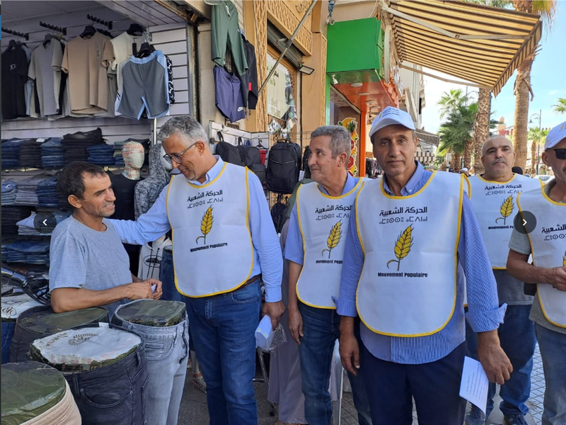 محمد المحب.. مرشح يفرض حضوره والساكنة تلتقط رسالته