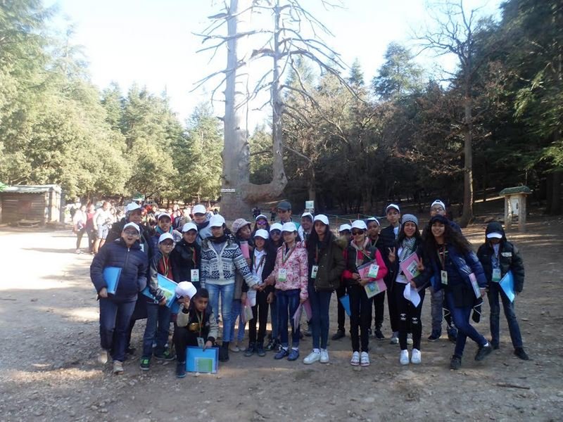 L’ECOLE DE L’EDUCATION ENVIRONNEMENTALE ET DE L’ECOTOURISME D’IFRANE ACCUEILLE SA PREMIERE COLONIE VERTE