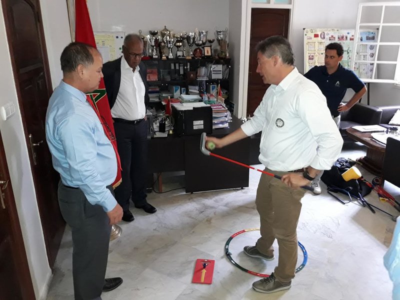 انعقاد اجتماع بين مسؤولي الرياضة المدرسية والجامعة الملكية المغربية للجولف