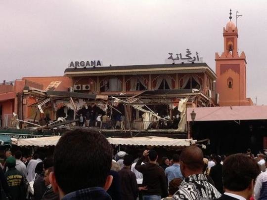 L’ anniversaire malheureux de l’attaque terroriste contre l’Argan à Marrakech.