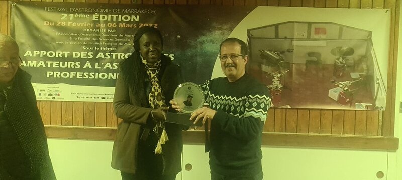 LE FESTIVAL D’ASTRONOMIE DE MARRAKECH PREND FIN EN APOTHEOSE A OUKAIMEDEN