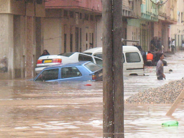 Déluge à Nador