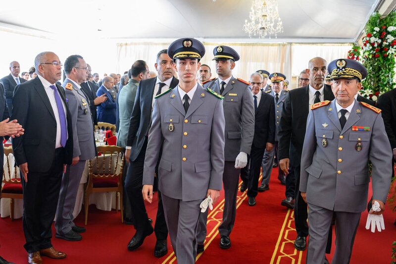 مولاي الحسن منسق مكاتب ومصالح القيادة العامة للقوات المسلحة الملكية يترأس مأدبة الغداء التي أقامها صاحب الجلالة ، بمناسبة الذكرى السبعين لتأسيس القوات المسلحة الملكية