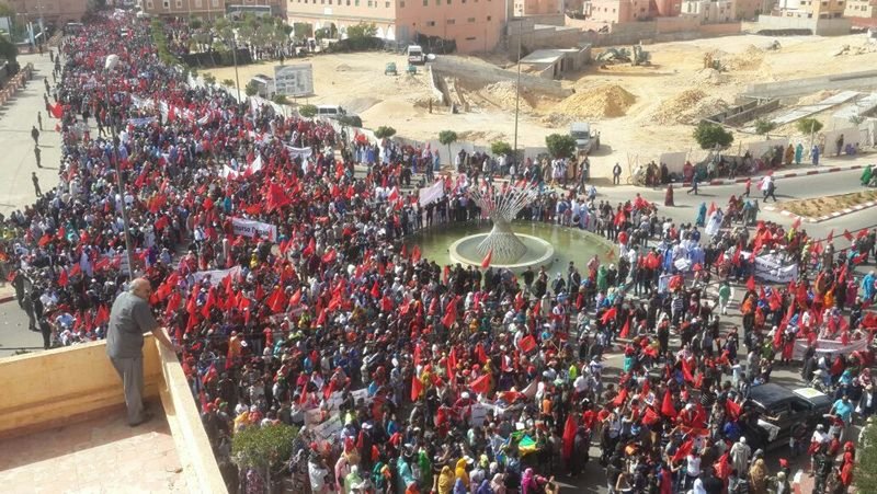 سكان الصحراء المغربية ينتفضون ضد الأمين العام للأمم المتحدة بانكي مون video