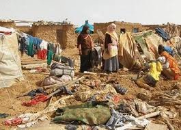 البوليساريو تهدم مسكن بمخميات تندوف علق عليه العلم المغربي