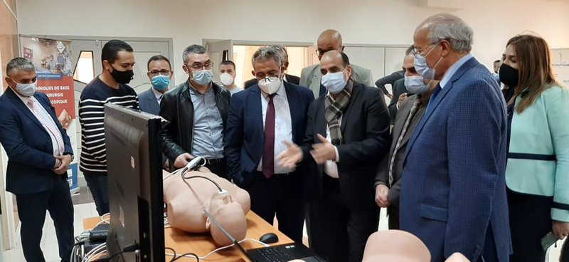 الوزير ادريس أوعويشة يتفقد أول مختبر لعلم الجينات على الصعيد الوطني واهم منجزات جامعة وجدة