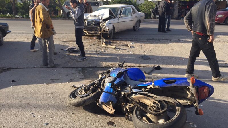 الدراجات النارية و حوادث السير بالمدن المغربية : وجدة نموذجا