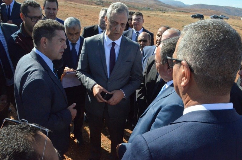 وزير التربية الوطنية وعامل إقليم الحسيمة يتفقدان الوعاء العقاري لمشروع جامعة الحسيمة