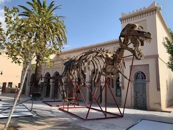 ديناصور وجدة … »المرعب » …. يلهب مواقع التواصل الاجتماعي ….VIDEO