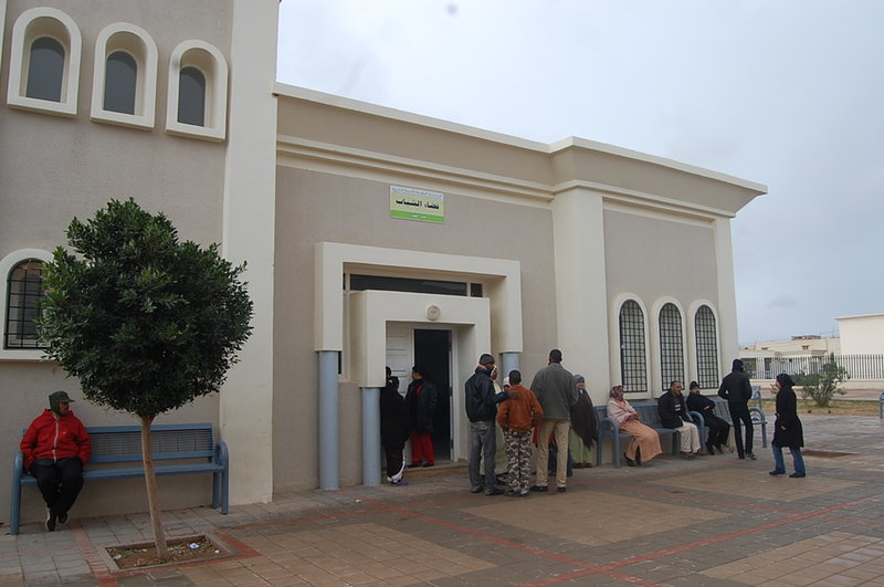 القافلة الطبية المؤسسة سيدي بليوط للأعمال الاجتماعية بالدار البيضاء في حي النور بوجدة