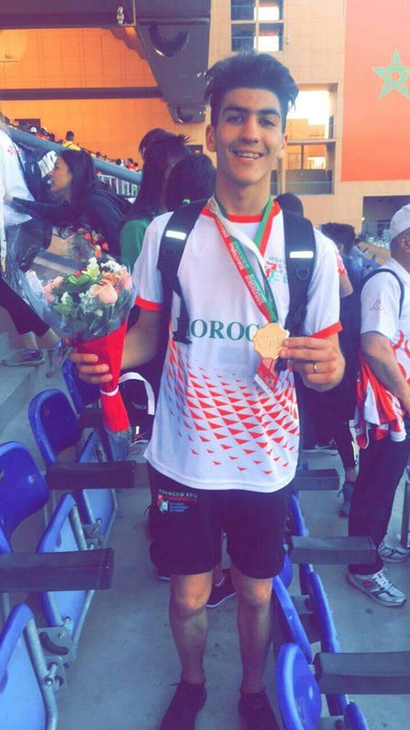 تألق التلميذ فؤاد مسعودي من مديرية وجدة / انجاد في اولمبياد جمنازياد 2018 بمراكش