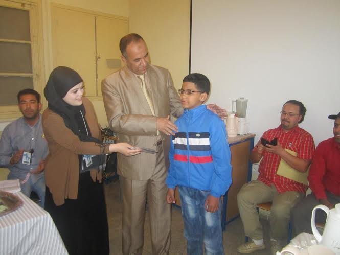 مؤسسة بسمة تقدم نظارات طبية لفائدة 156 تلميذ