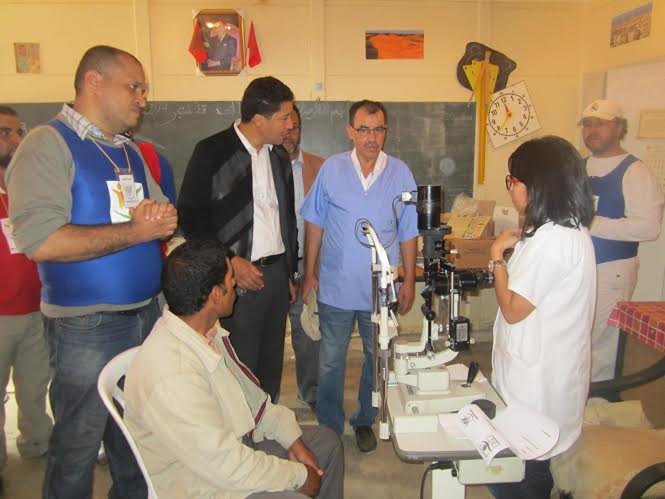 النائب البرلماني عبد النبي بعوي ينقذ ساكنة دوار الكياطين بجماعة أهل انكاد بوجدة