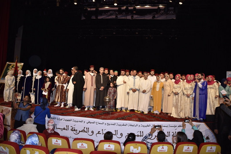 وجدة : تنظيم ليلة كبرى للمديح والسماع والطريقة العيساوية بمشاركة 100 منشد ومنشدة‎