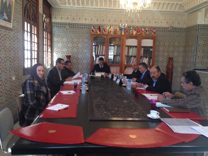 اول اجتماع لمكتب جامعة غرف الصناعة التقليدية بحضور ادريس بوجوالة