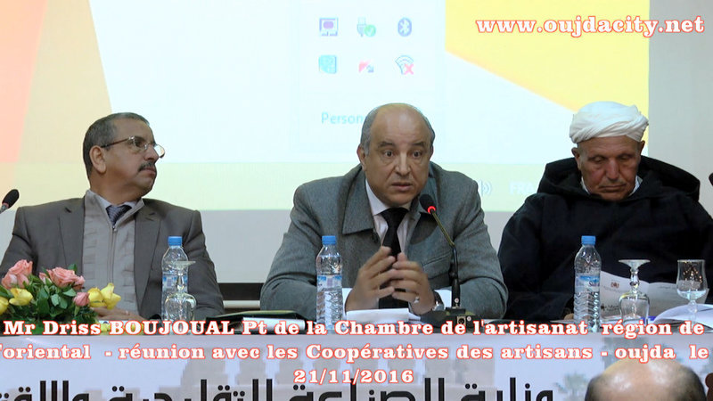 ادريس بوجوالة : تعاونيات الصناعة التقليدية اداة فعالة في التنمية والارتقاء بالصنعة VIDEO