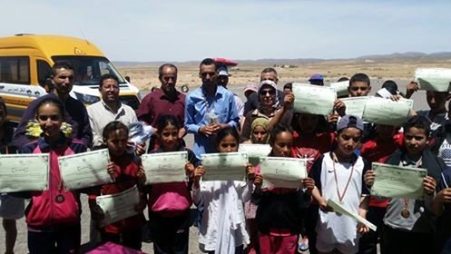 المديرية الإقليمية بجرادة تشجع الرياضة المدرسية بالعالم القروي