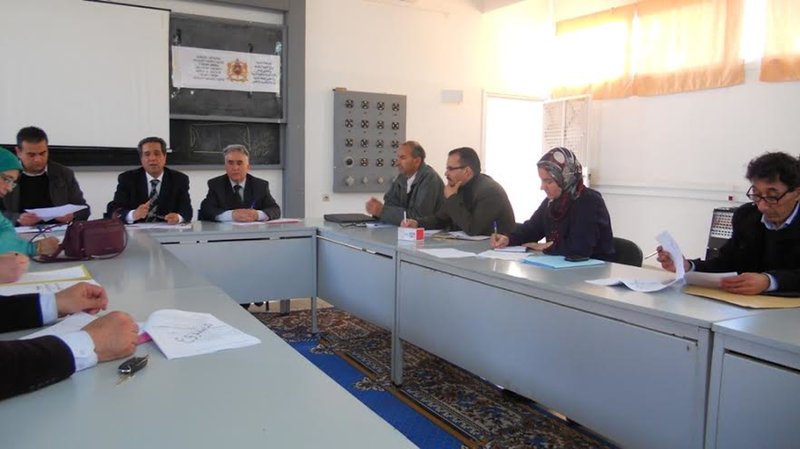 مدارسة مشروع مساطر تدبير أقسام الدمج المدرسي بالناظور