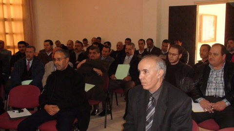 مداخلة ذ , محمد مقدم خلال اليوم الدراسي حول التغذية المدرسية