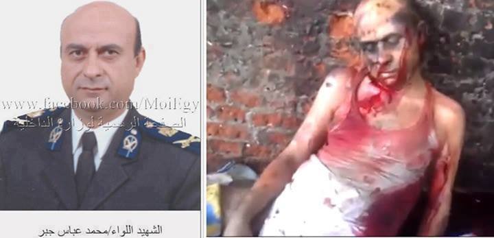مصر : قتل لواء وسبعة من زملائه لرفضهم تنفيذ الأوامر بفض الاعتصام بقوة السلاح