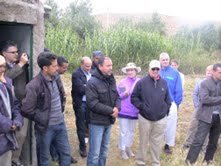 Une délégation américaine visite l’association GAFAIT à Jerada