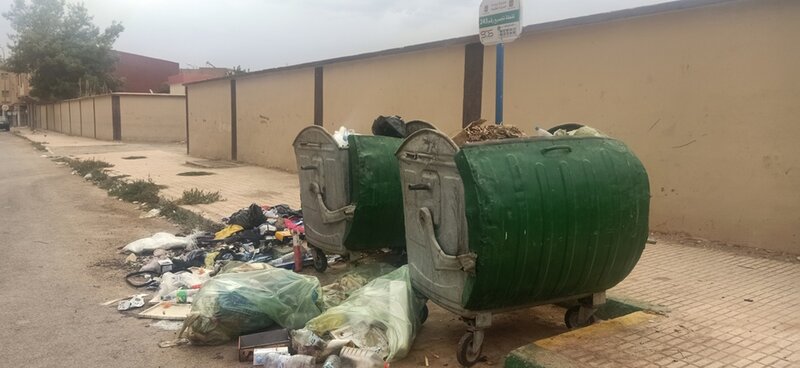 غياب الضمائر الحية في معالجة القمامة من طرف ساكنة مدينة زيري بن عطية