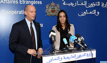 السيدة بوعيدة تتباحث بالرباط مع وفد من ولاية ديلاوير الأمريكية