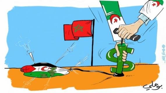 بوليساريو يخوض حرب النجوم: إسقاط غواصة كانت تحلق في سماء تندوف وتدمير طائرة كانت على عمق 5 كيلومترات في الرمال