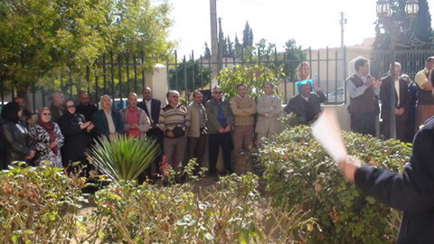 نقابة المفتشين تنزل بقوة وتقف وقفة احتجاجية في أكاديمية الجهة الشرقية