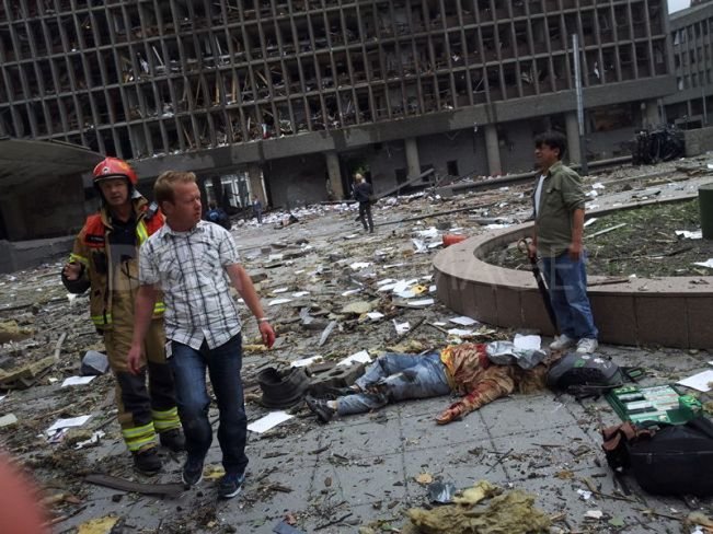 Le carnage de l&rsquo; île d&rsquo;Utoeya en Norvège