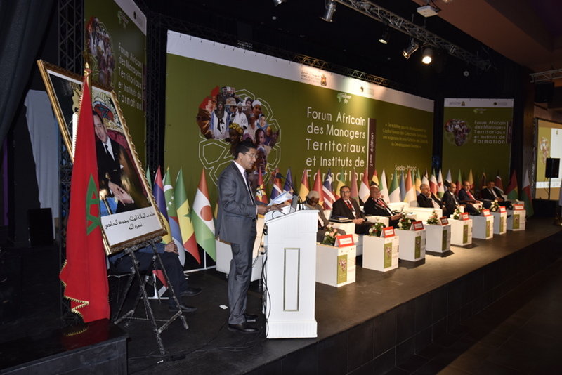 نجاح كبير للمنتدى الإفريقي الثاني لمدبري الشأن الترابي ومعاهد التكوين المنظم من طرف مجلس جهة الشرق