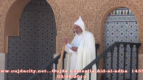 VIDEOS وجدة خطبة عيد الاضحى : خطبة نارية ضد تجار ومروجي المخدرات