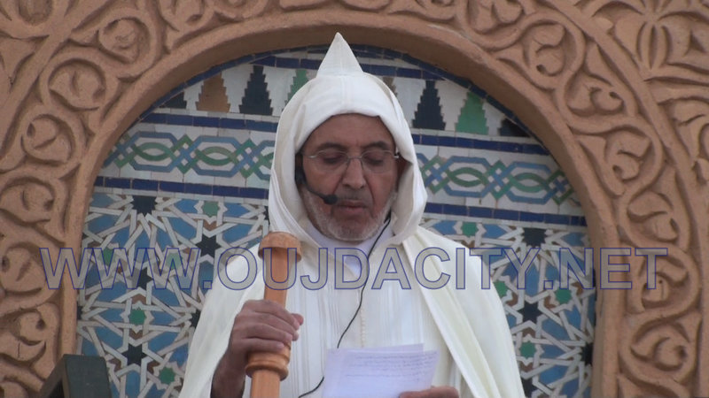 خطبة عيد الأضحى بمصلى سيدي يحيى : الأمن الذي ينعم به المغرب والحفاظ عليه مسؤولية الجميع VIDEO