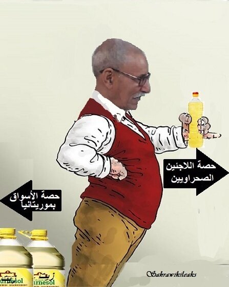 جمعيات إسبانية تعلق مساعداتها لبوليساريو وانقلاب شاحنة يفضح عمليات تهريب زيوت مخصصة لمحتجزي المخيمات