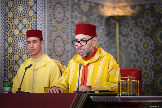 صاحب الجلالة الملك محمد السادس يوجه خطابا ساميا إلى الأمة بمناسبة عيد العرش المجيد