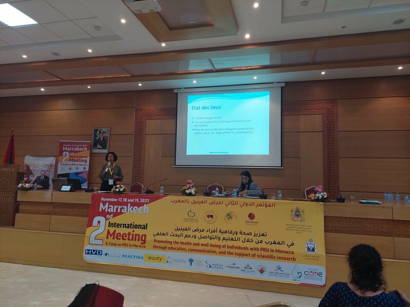 Appel au dépistage systématique de la phénylcétonurie à l’issue de son 2ème congrès international à Marrakech
