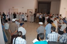 وقفة احتجاجية للشغيلة الصحية بالجهة الشرقية
