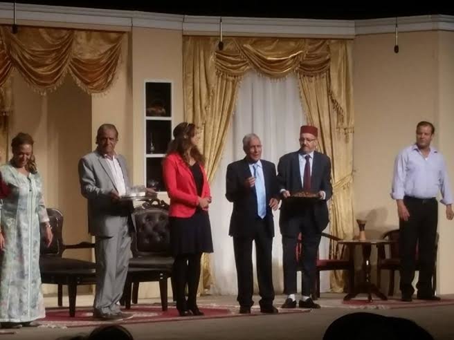 وجدة افتتاح مسرح محمد السادس بمسرحية « ساعة مبروكة » التحفة الفنية لمحمد الجم VIDEOS