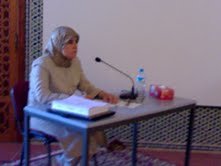 الطالبة جميلة المصلي تناقش الدكتوراه في موضوع الحركة النسائية بالمغرب