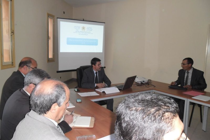 المديرية الإقليمية وجدة أنجاد: لقاء مع السادة أطر المراقبة التربوية حول المشاريع المندمجة وتقويم حصيلة الأسدوس الأول من الموسم الدراسي 2016/2017