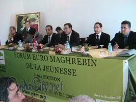 وجـــــدة : منتدى اتحاد الشباب الأورو- مغاربي يفتتح اشغاله بنقاش ساخن