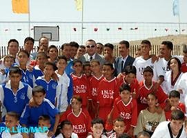 Oujda / SM le Roi inaugure un centre socio-culturel et sportif