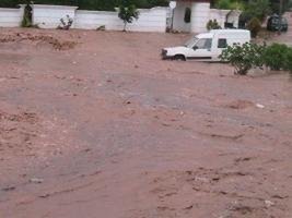 Oujda: Des pluies torrentielles s’abattent sur la ville